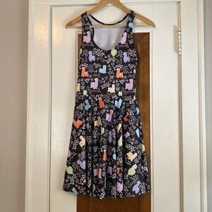 Blackmilk Llamacorn Reversible Skater Dress